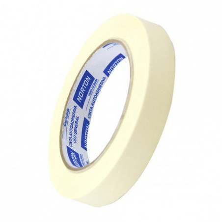 CINTA DE ENMASCARAR 18 MM X 50 MT NORTON