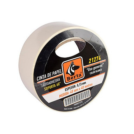 CINTA DE ENMASCARAR 48 MM X 40 MT BERTA