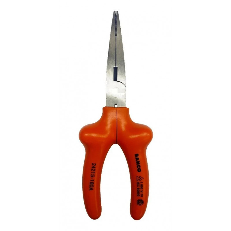 PINZA PUNTA PLANA BAHCO AISLADA 1000V 2421S-160A