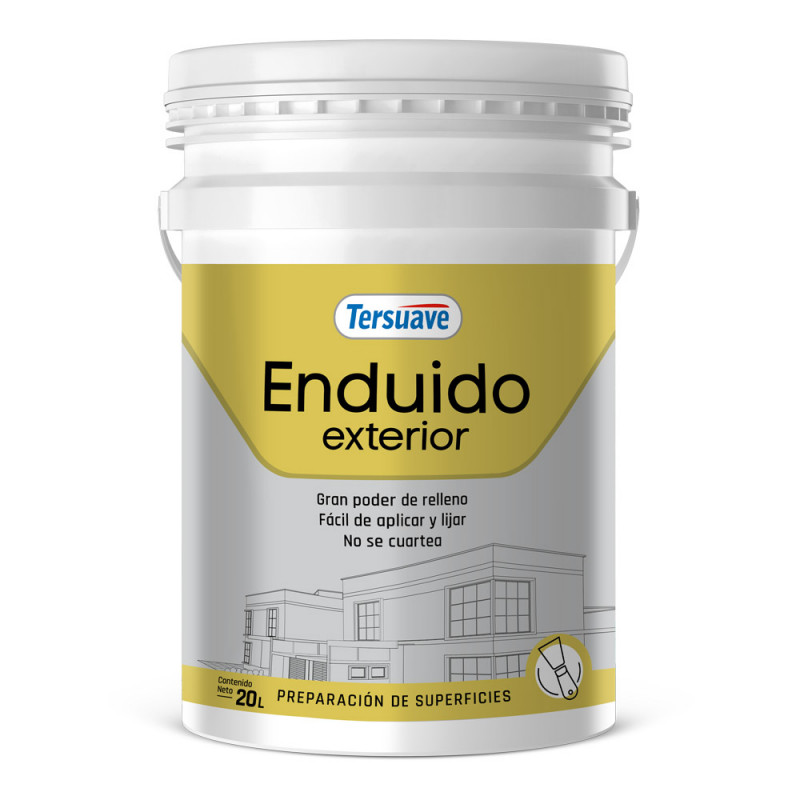 ENDUIDO PLASTICO TERSUAVE EXTERIOR -20-LT