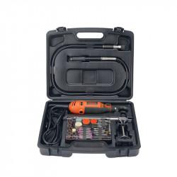 TORNO MANUAL BLACK & DECKER + KIT ACCESORIO RT18KA