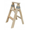 ESCALERA DE MADERA FAMILIAR SIMPLE  3 ESCALONES SANTA RITA