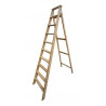 ESCALERA DE MADERA FAMILIAR SIMPLE 10 ESCALONES SANTA RITA