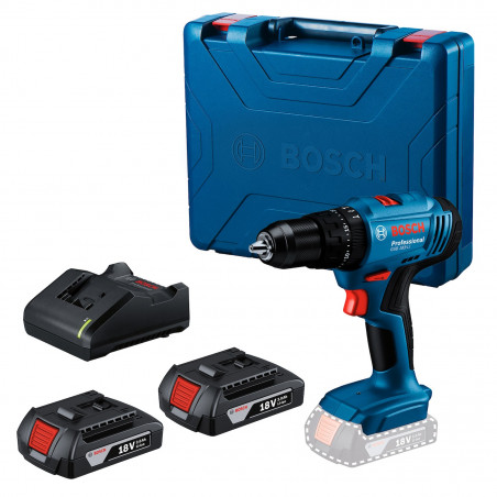 TALADRO INALAMBRICO BOSCH 18V PER GSB 183-LI (2 BAT + CARG)