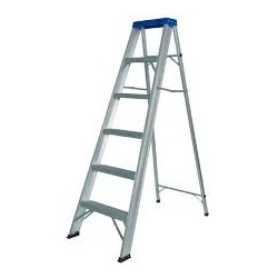 ESCALERA DE ALUMINIO TIJERA SIMPLE ACC  6 ESC ARGENSAFE TSA1-206