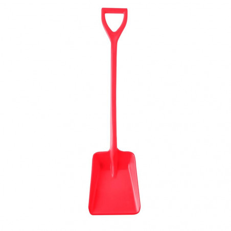 PALA CEREALERA PLASTICA ROJA CONER