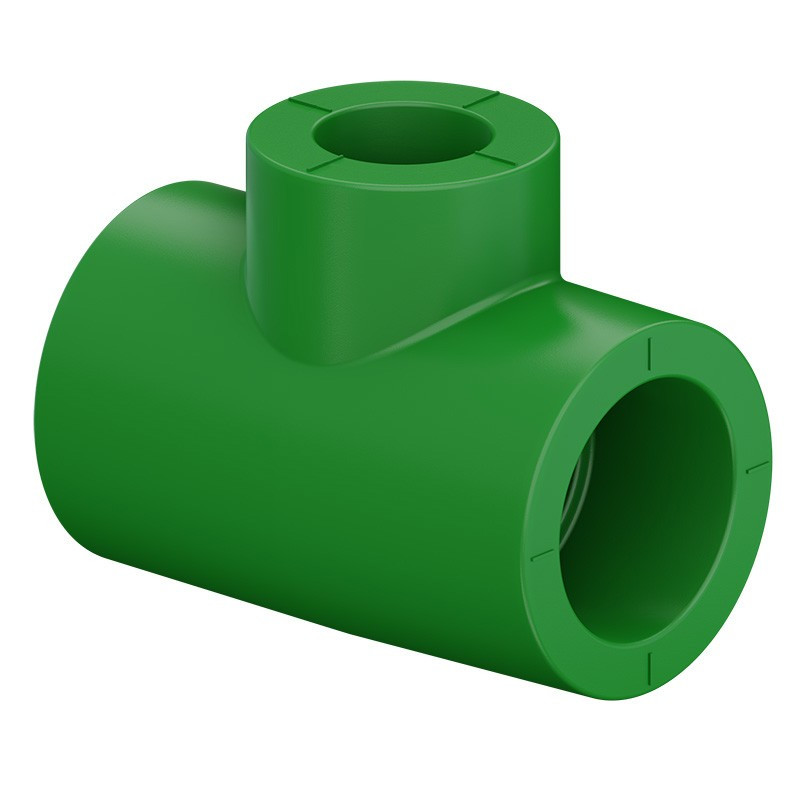 TEE REDUCCION CENTRAL FUSION VERDE M 25 X 20