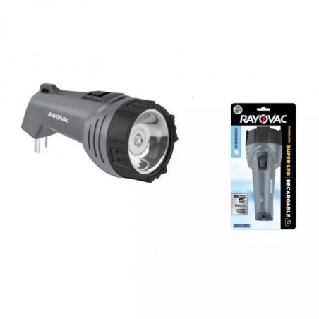 LINTERNA RAYOVAC RECARGABLE LED 100LM SUPERLEDBIG