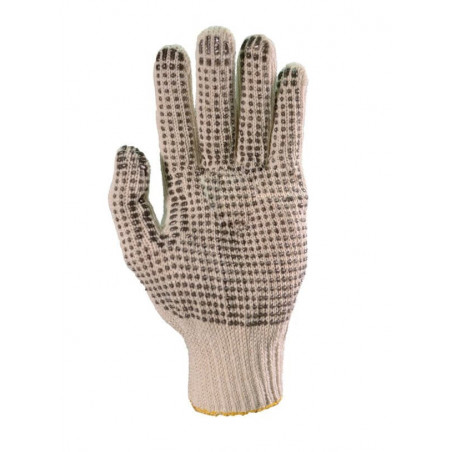 GUANTES TEJIDO G 7 ALGODON MOTEADO N° 8 DPS811093E -1-PAR