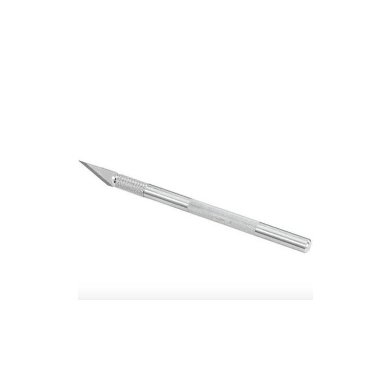 CUCHILLA STANLEY MANGO ALUMINIO HOBBY LIV.   10401