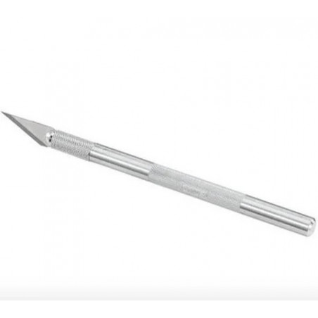 CUCHILLA STANLEY MANGO ALUMINIO HOBBY LIV.   10401