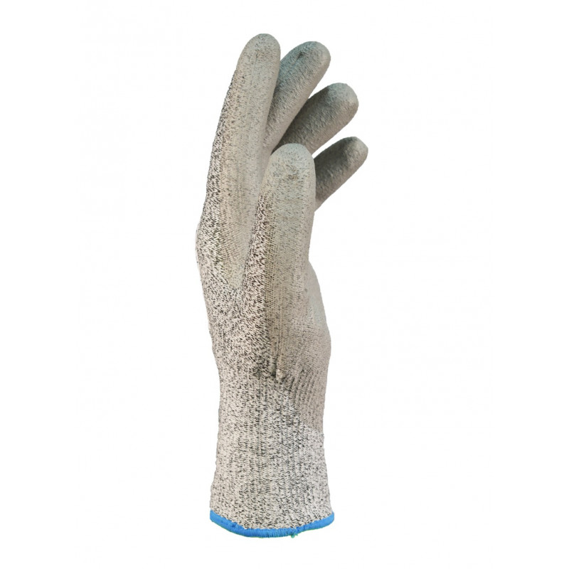 GUANTES TEJIDO DPS ANTICORTE PALMA PU N° 10 85805 -1-PAR