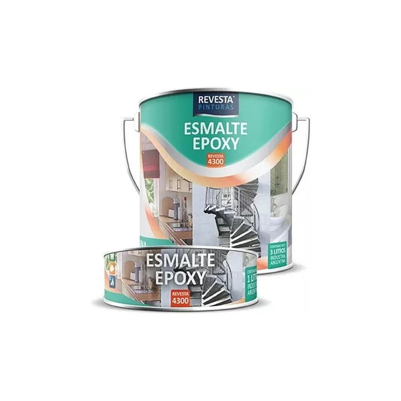 REVESTA 4300 ESMALTE EPOXI AZUL MEDITERRANE - 1-LT