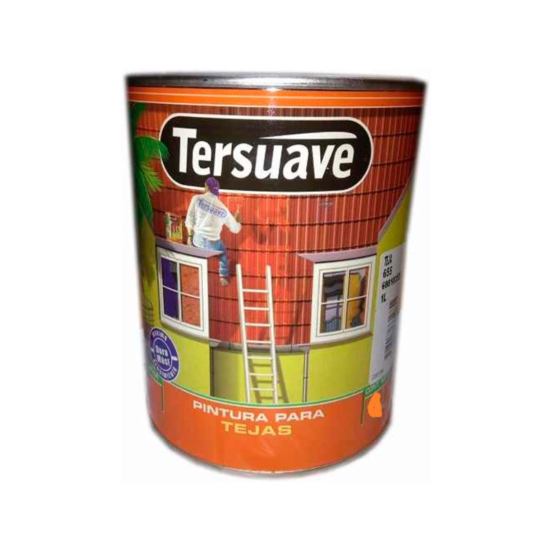 ESMALTE SINTETICO MATE 3 EN 1 TERSUAVE TEJA - 1.00-LT