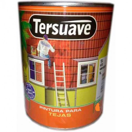 ESMALTE SINTETICO MATE 3 EN 1 TERSUAVE TEJA - 1.00-LT