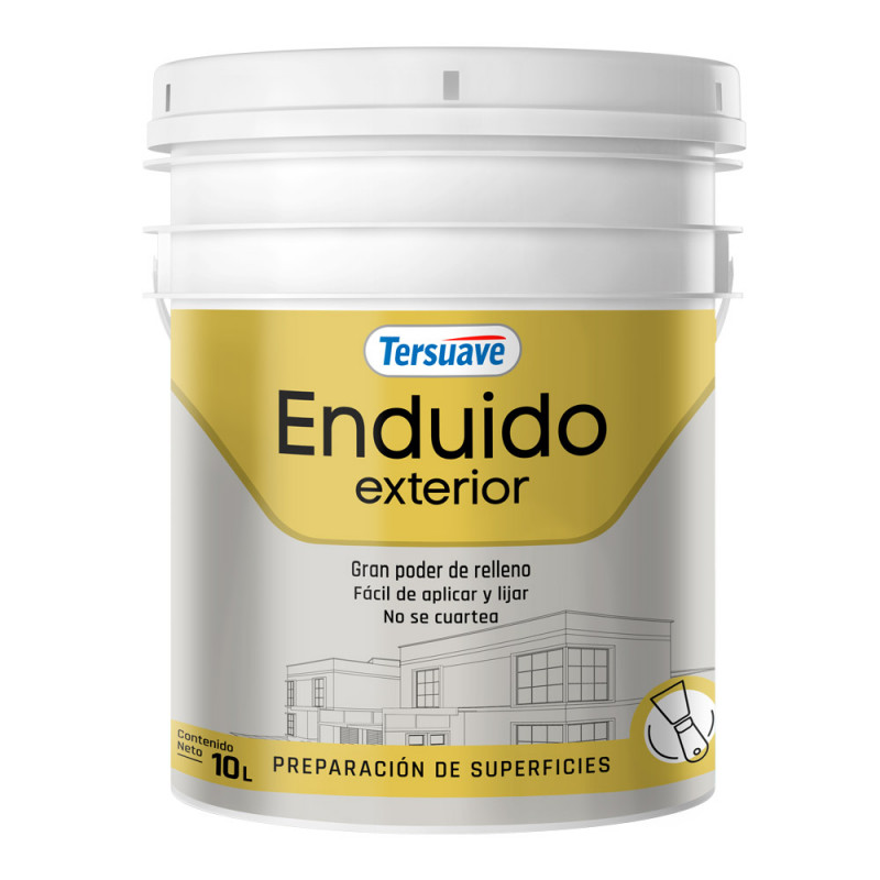 ENDUIDO PLASTICO TERSUAVE EXTERIOR -10-LT