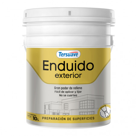 ENDUIDO PLASTICO TERSUAVE EXTERIOR -10-LT