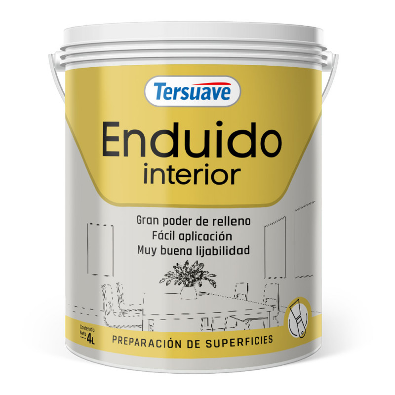 ENDUIDO PLASTICO TERSUAVE INTERIOR - 4-LT