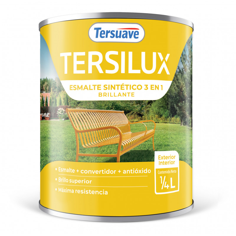 ESMALTE SINTETICO BRILL. TERSUAVE ALUMINIO - 0.25-