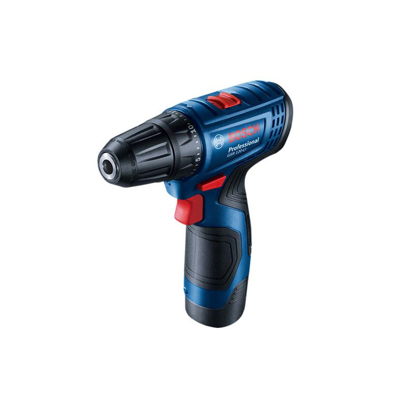 TALADRO INALAMBRICO BOSCH 12V PERC GSB 120-LI (2 BAT + CARG)