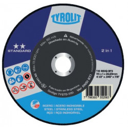 DISCO TYROLIT STANDAR CORTE...