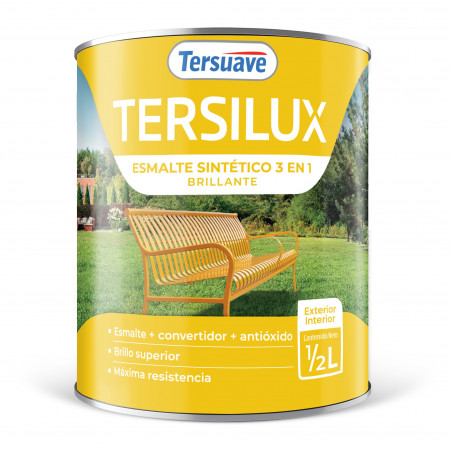 ESMALTE SINTETICO BRILLANTE 3 EN 1 TERSUAVE GRIS PERLA - 0.50-LT