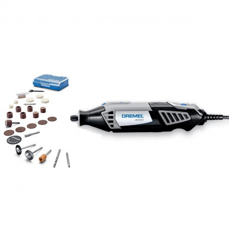 TORNO MANUAL DREMEL 4000 KIT C/26 ACC