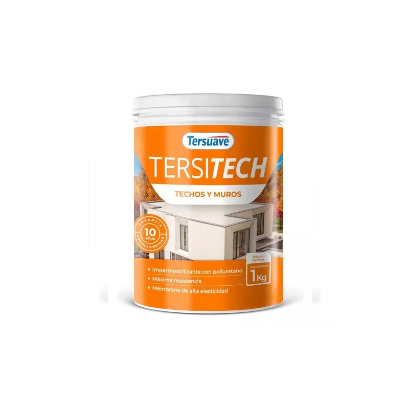 TERSITECH TECHOS Y MUROS TERSUAVE BLANCO - 1-KG