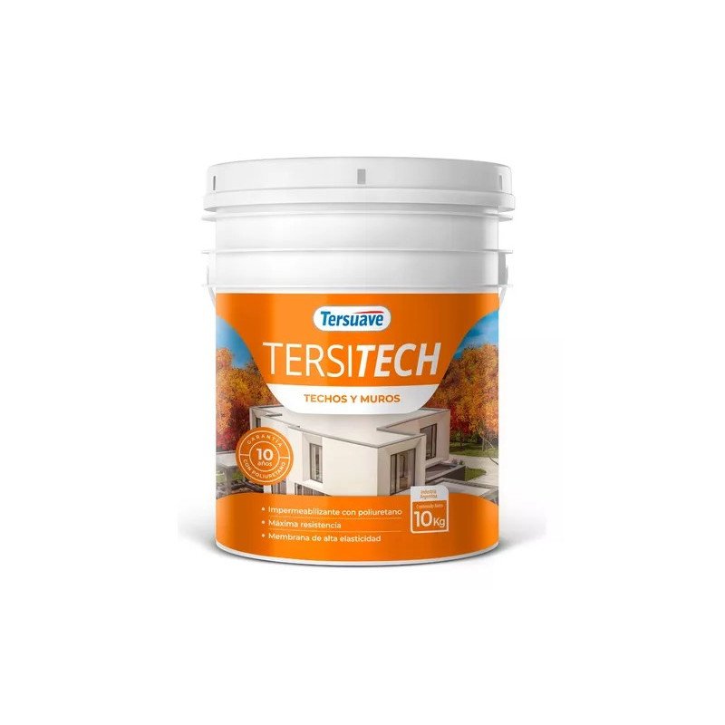 TERSITECH TECHOS Y MUROS TERSUAVE BLANCO -10-KG