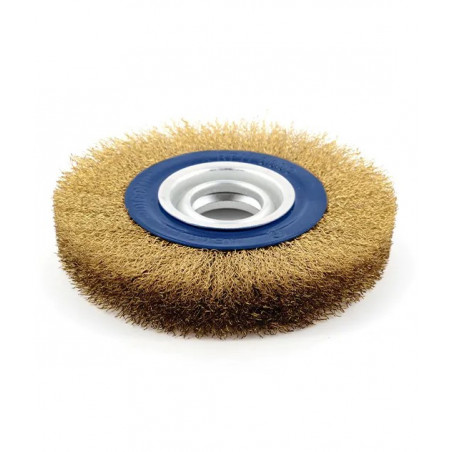 CEPILLO ACERO BREMEN CIRCULAR RIZADO 8"       3253