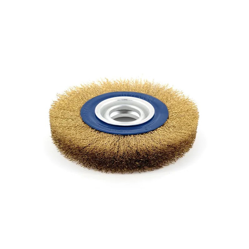 CEPILLO ACERO BREMEN CIRCULAR RIZADO 4"       3249