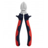 ALICATE CORTE OBLICUO BREMEN AZUL/ROJO 7"     6339