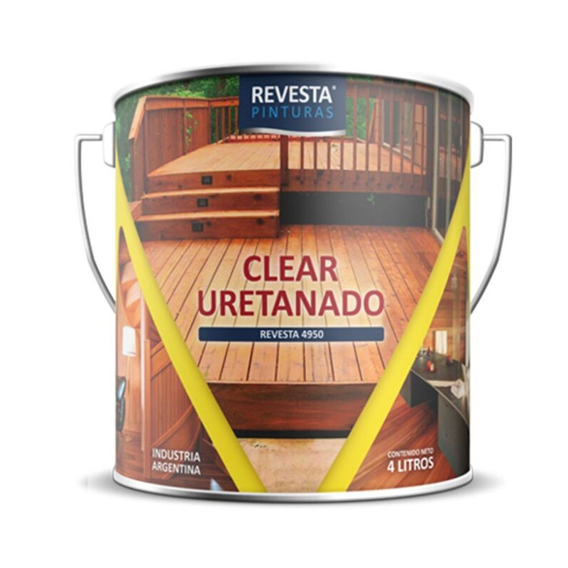 REVESTA 4950 CLEAR URETANADO BRILLANTE      - 1-LT
