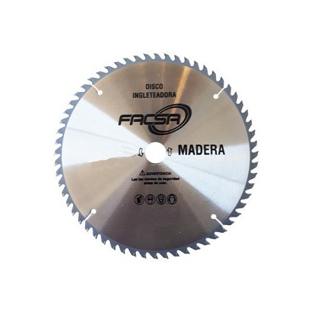 HOJA DE SIERRA INGLETADORA FACSA 12" X 60 D MADERA FDW305A
