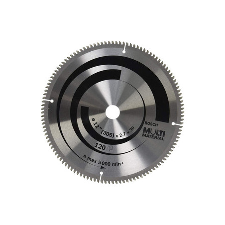 HOJA DE SIERRA INGLETADORA BOSCH MULTIMATERIAL 12"  100D 2608642209