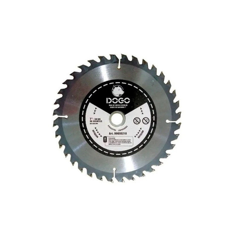 HOJA DE SIERRA CIRCULAR DOGO  9.1/4" X 36D WIDIA (230X36)