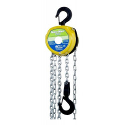 APAREJO MANUAL GAN MAR 1.00 TN 3 MTS ALZADA  01102