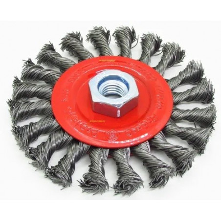 CEPILLO ACERO PEGASO CIRCULAR TRENZADO M14 115MM CTC115