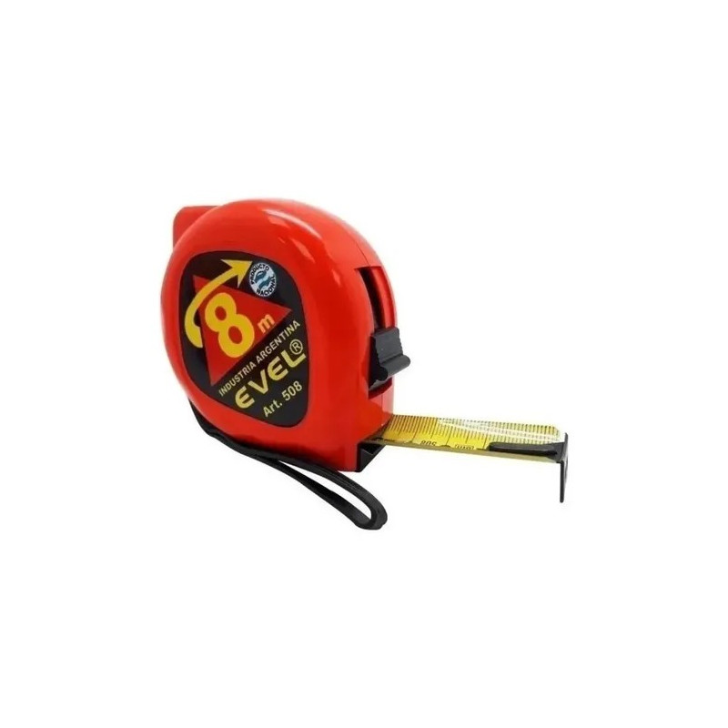 CINTA METRICA EVEL  8 MT ANCHO 25MM 508