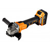 AMOLADORA NEBRASKA 4.5" INALAMBRICA 20V NOPA20115 (CARG + BAT)