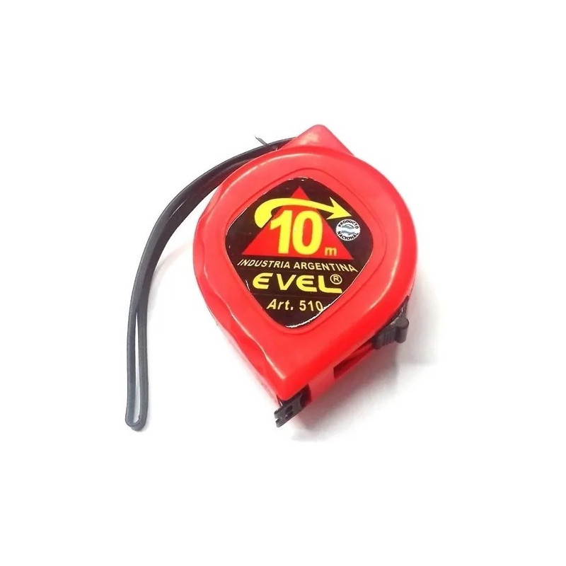 CINTA METRICA EVEL 10 MT ANCHO 25MM 510