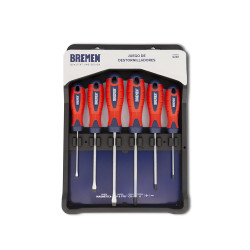 DESTORNILLADOR BREMEN JUEGO 6PZS (STD Y PHI)  6230