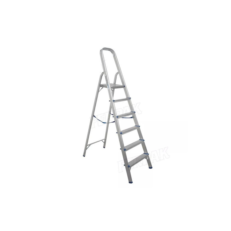 ESCALERA DE ALUMINIO TIJERA SIMPLE ACC  6 ESC NEBRASKA