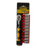 JUEGO BOCALLAVES CROSSMASTER E.1/4" 11 PZS PULG
