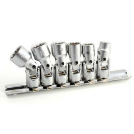 JUEGO BOCALLAVES BREMEN E.1/4" MOV. UNIV. 6PZ 6116