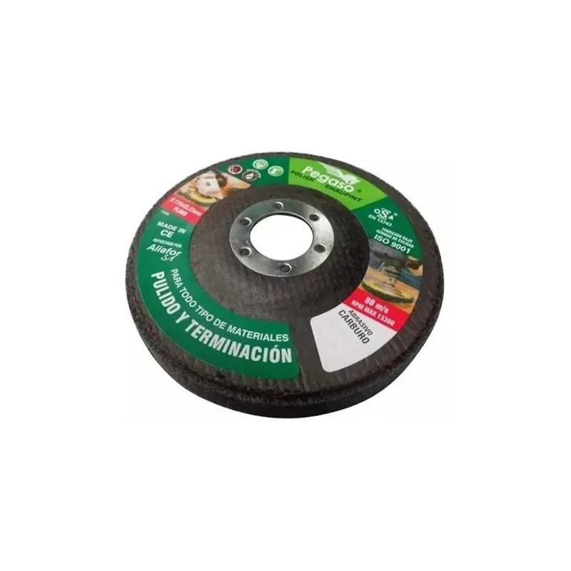 DISCO PACMAN FIBRA POLISH C/S 115MM GR. MEDIO