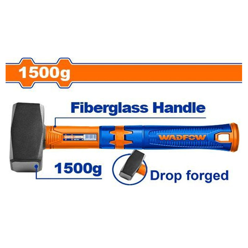 MAZA ALBAÑIL CABO FIBRA WADFOW 1.5 KG WHM2315