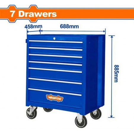 CARRO PARA HERRAMIENTAS WADFOW 7 BANDEJAS WCS2A07