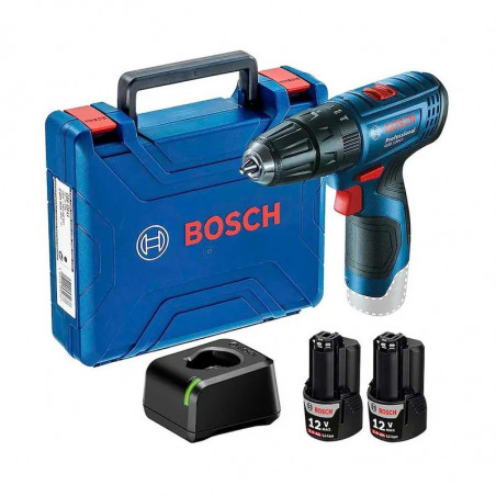 TALADRO INALAMBRICO BOSCH 12V PERC GSB 120-LI (2 BAT + CARG)