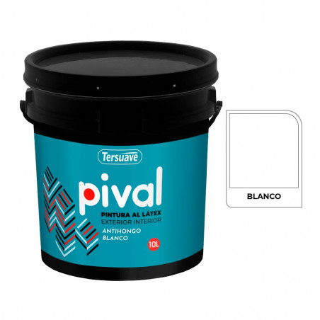 LATEX PIVAL EXTERIOR-INTERIOR BLANCO -10-LT